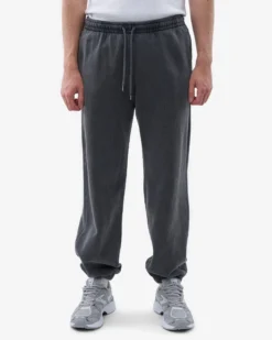 Organic Relaxed Hood Sweatsuit - Faded Black