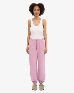 Organic Relaxed Sweatpants - Cherry Blossom