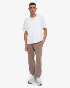 Organic Relaxed Sweatpants - Faded Khaki