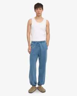 Organic Relaxed Sweatpants - Faded Indigo