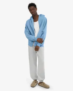 Organic Relaxed Sweatpants - Faded Grey