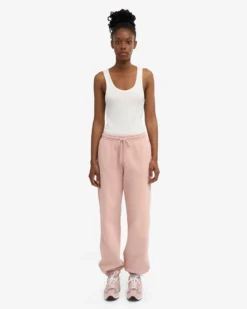 Organic Relaxed Sweatpants - Faded Pink