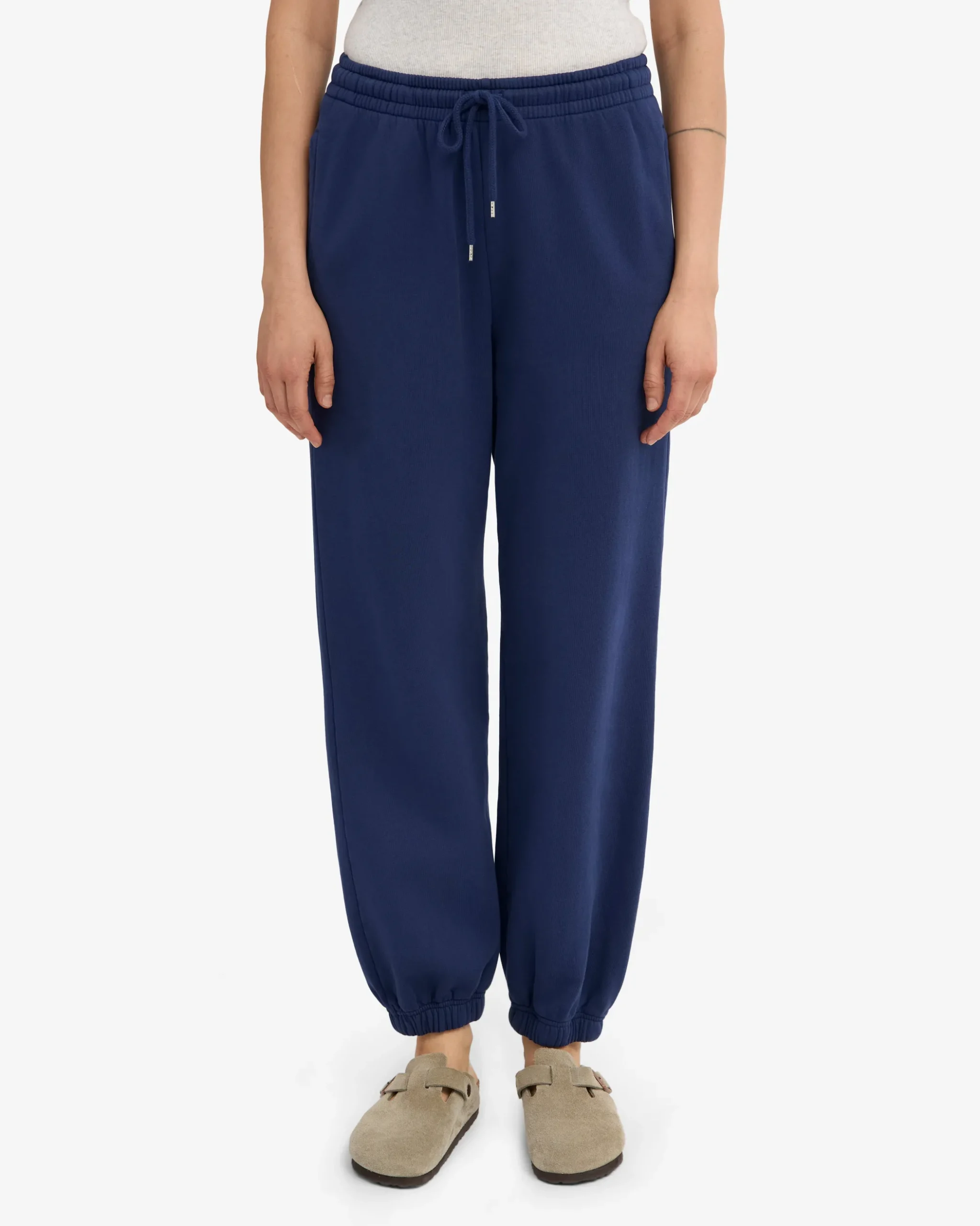 Organic Relaxed Sweatpants - Marine Blue