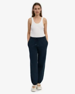 Organic Relaxed Sweatpants - Navy Blue