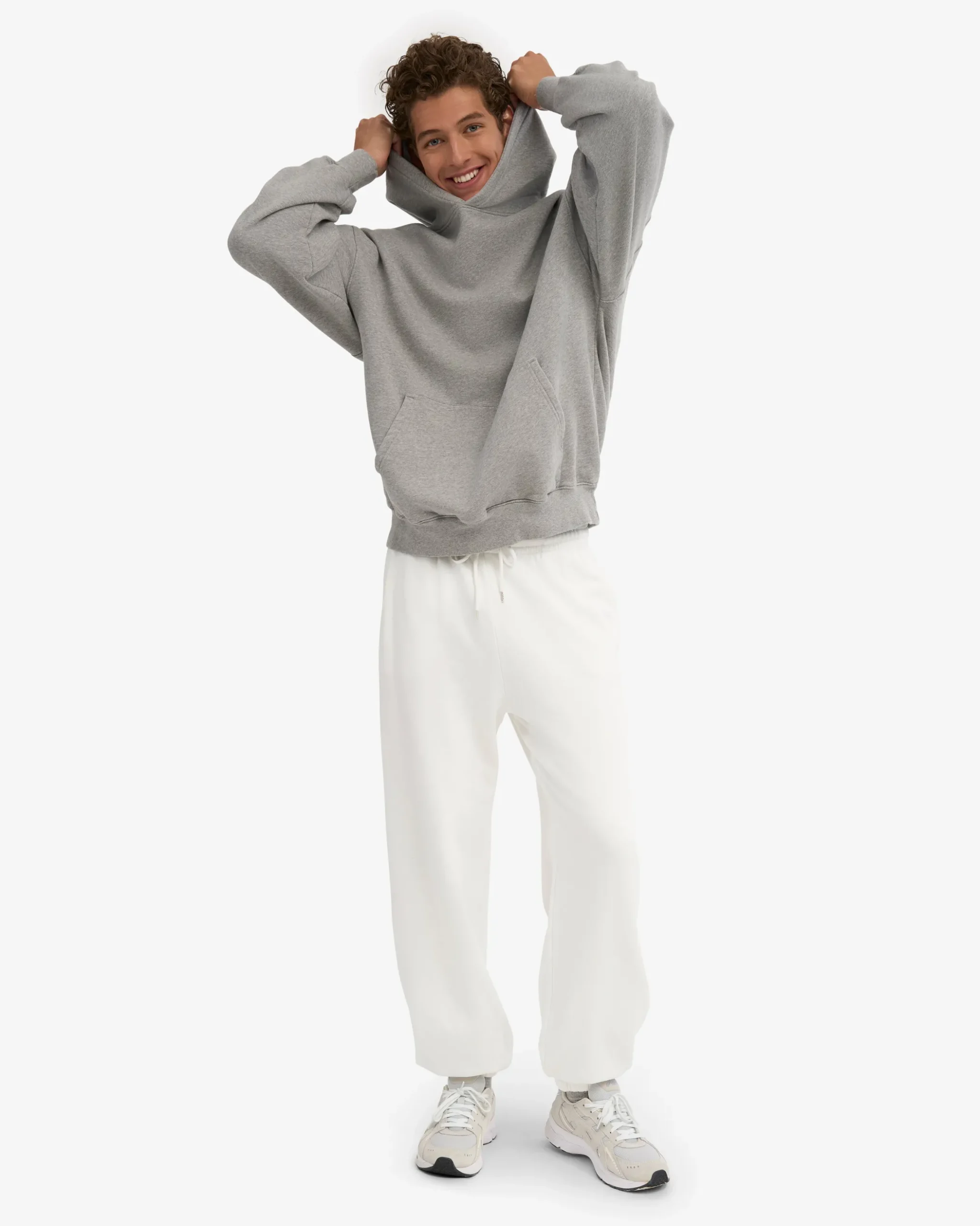 Organic Relaxed Sweatpants - Optical White