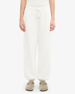 Organic Relaxed Sweatpants - Optical White