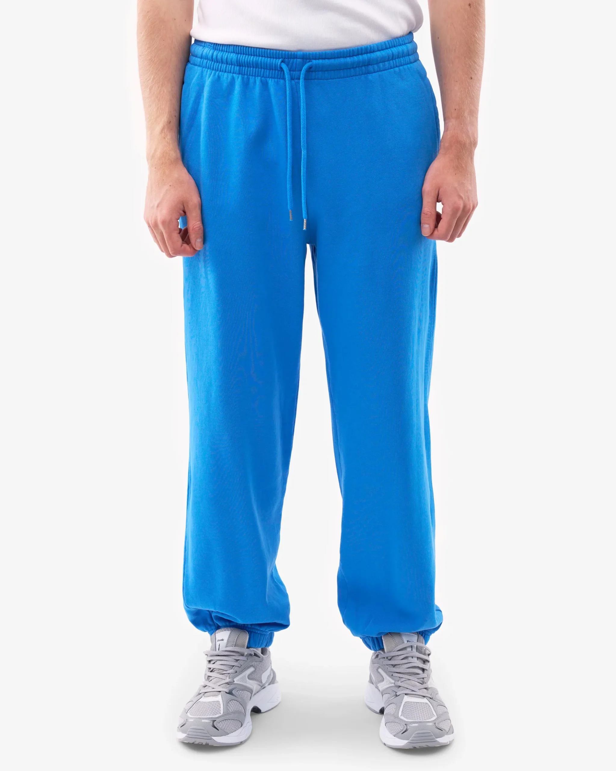 Organic Relaxed Sweatpants - Pacific Blue