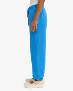 Organic Relaxed Sweatpants - Pacific Blue