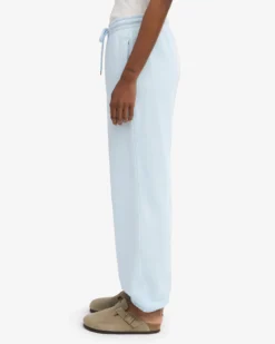 Organic Relaxed Sweatpants - Polar Blue