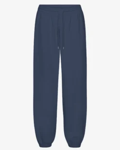 Organic Relaxed Sweatpants - Petrol Blue