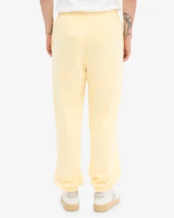 Organic Relaxed Sweatpants - Soft Yellow