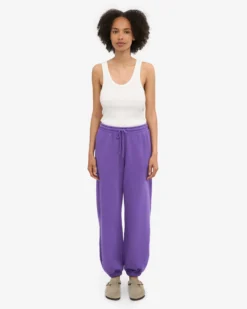 Organic Relaxed Sweatpants - Ultra Violet