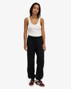 Organic Relaxed Sweatsuit - Deep Black