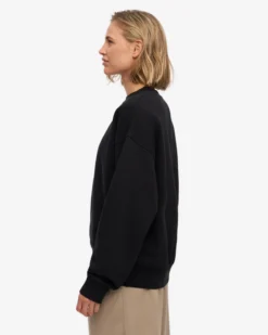 Organic Relaxed Sweatsuit - Deep Black