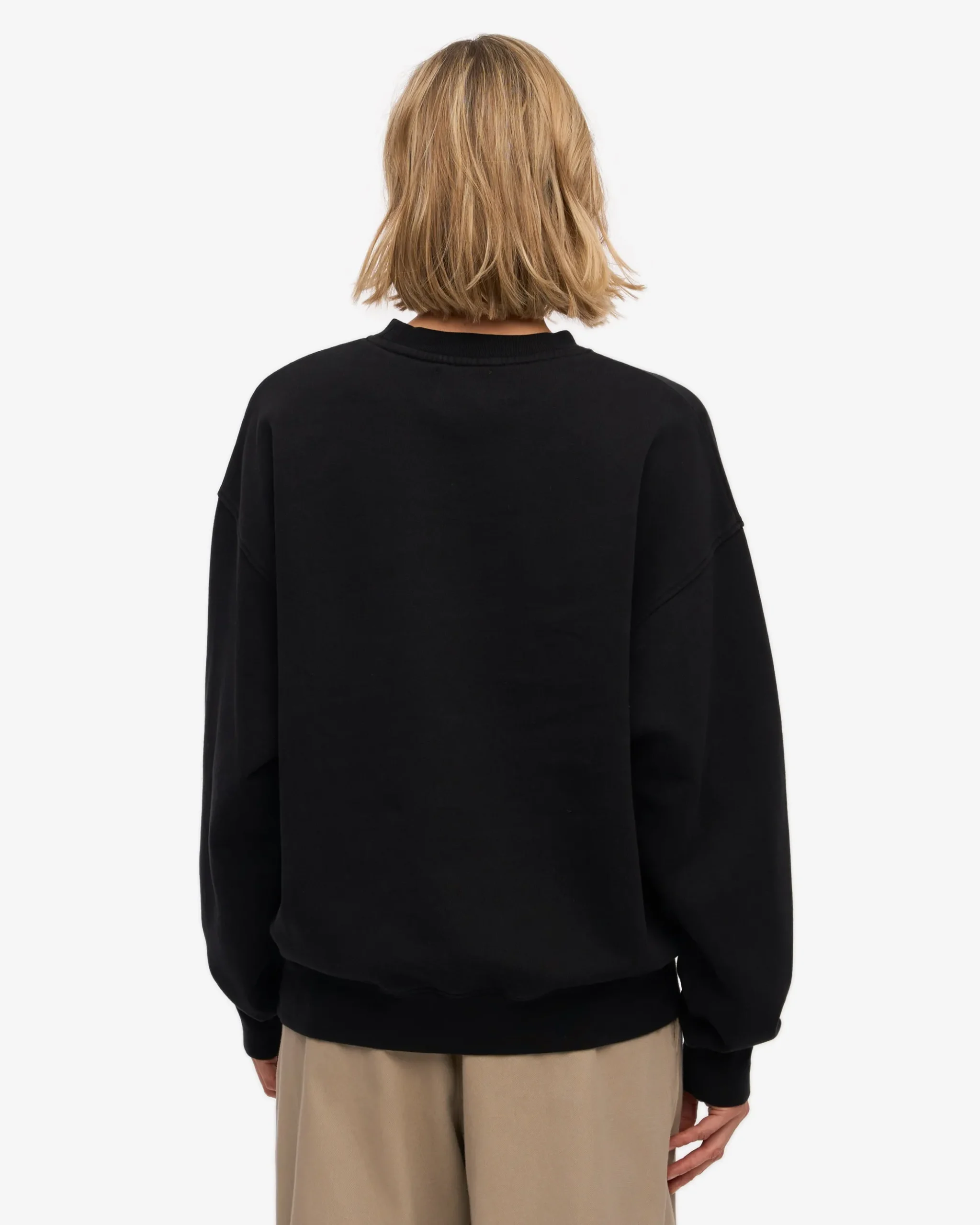 Organic Relaxed Sweatsuit - Deep Black