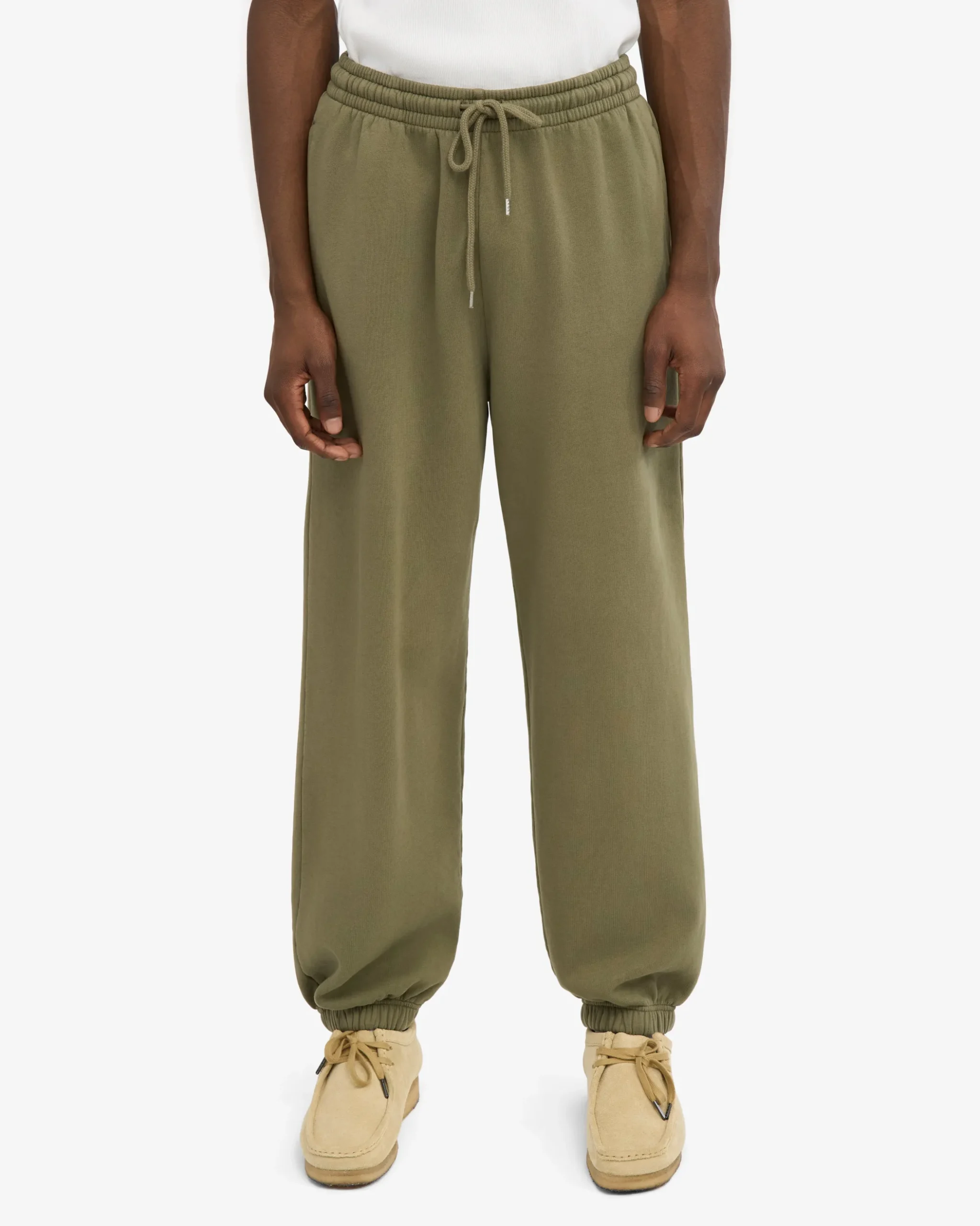 Organic Relaxed Sweatsuit - Dusty Olive