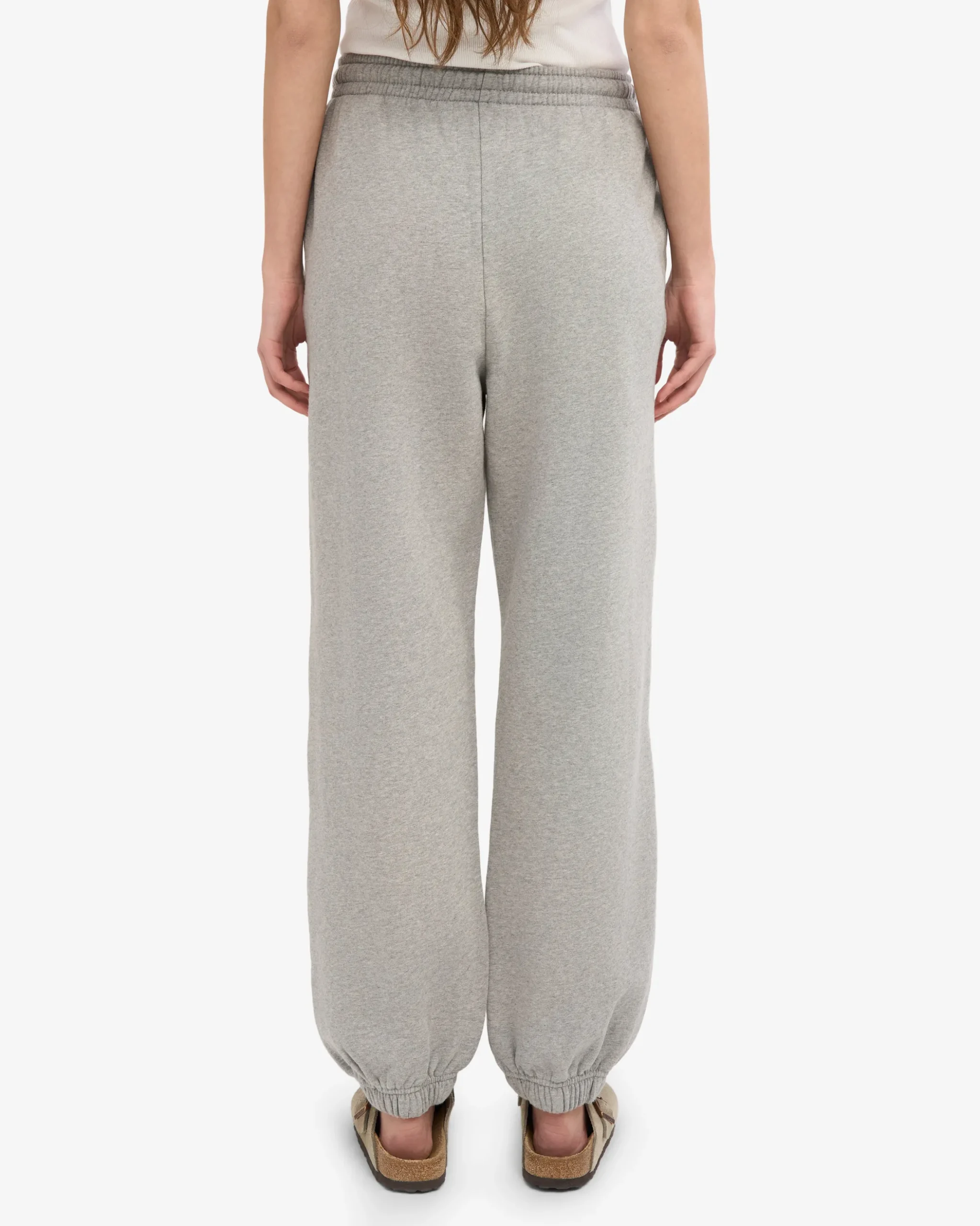 Organic Relaxed Sweatsuit - Heather Grey