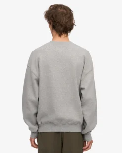 Organic Relaxed Sweatsuit - Heather Grey