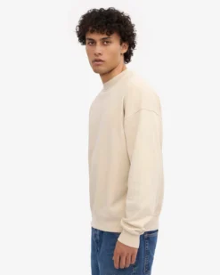 Organic Relaxed Sweatsuit - Ivory White