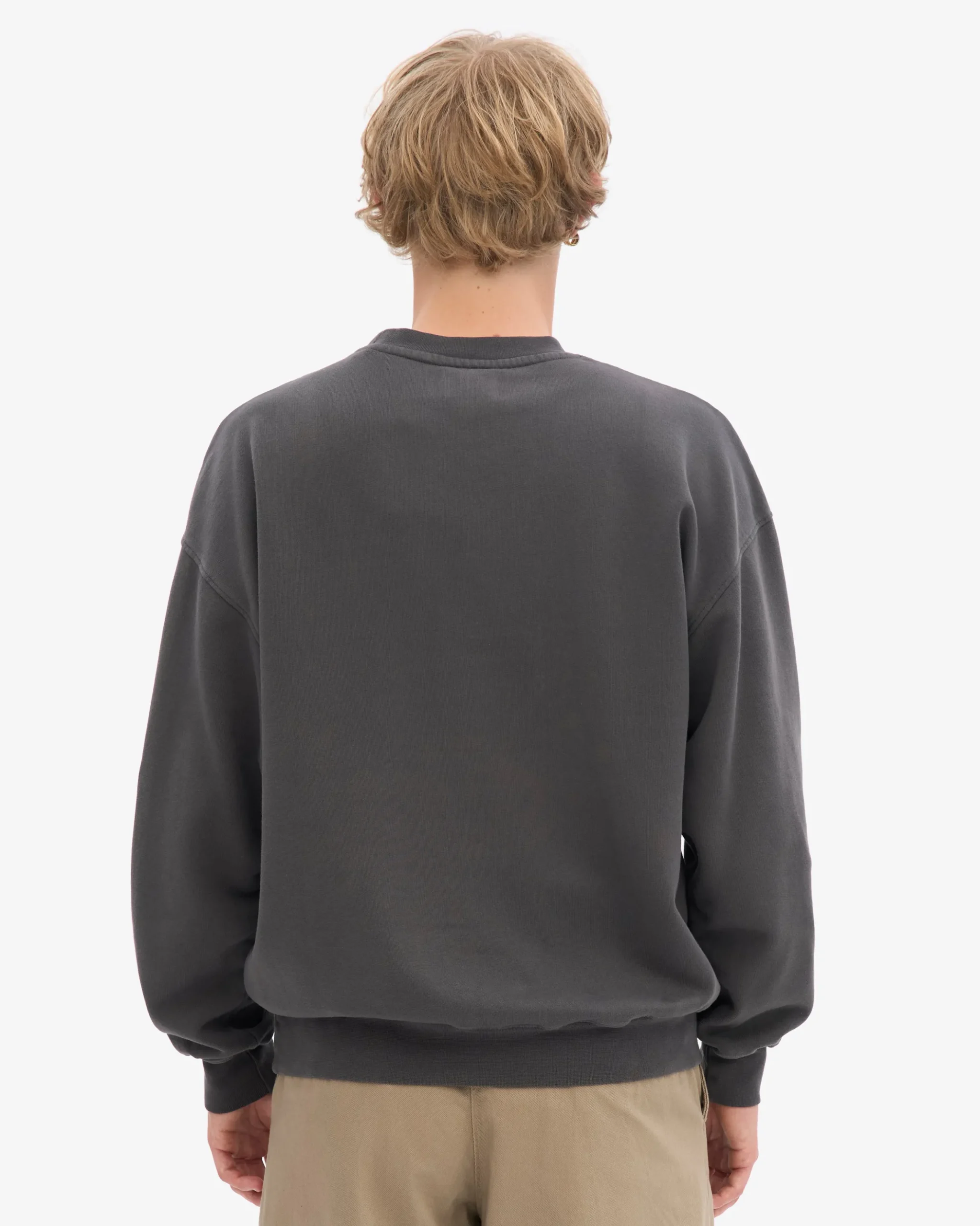 Organic Relaxed Sweatsuit - Lava Grey