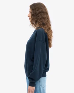 Organic Relaxed Sweatsuit - Navy Blue