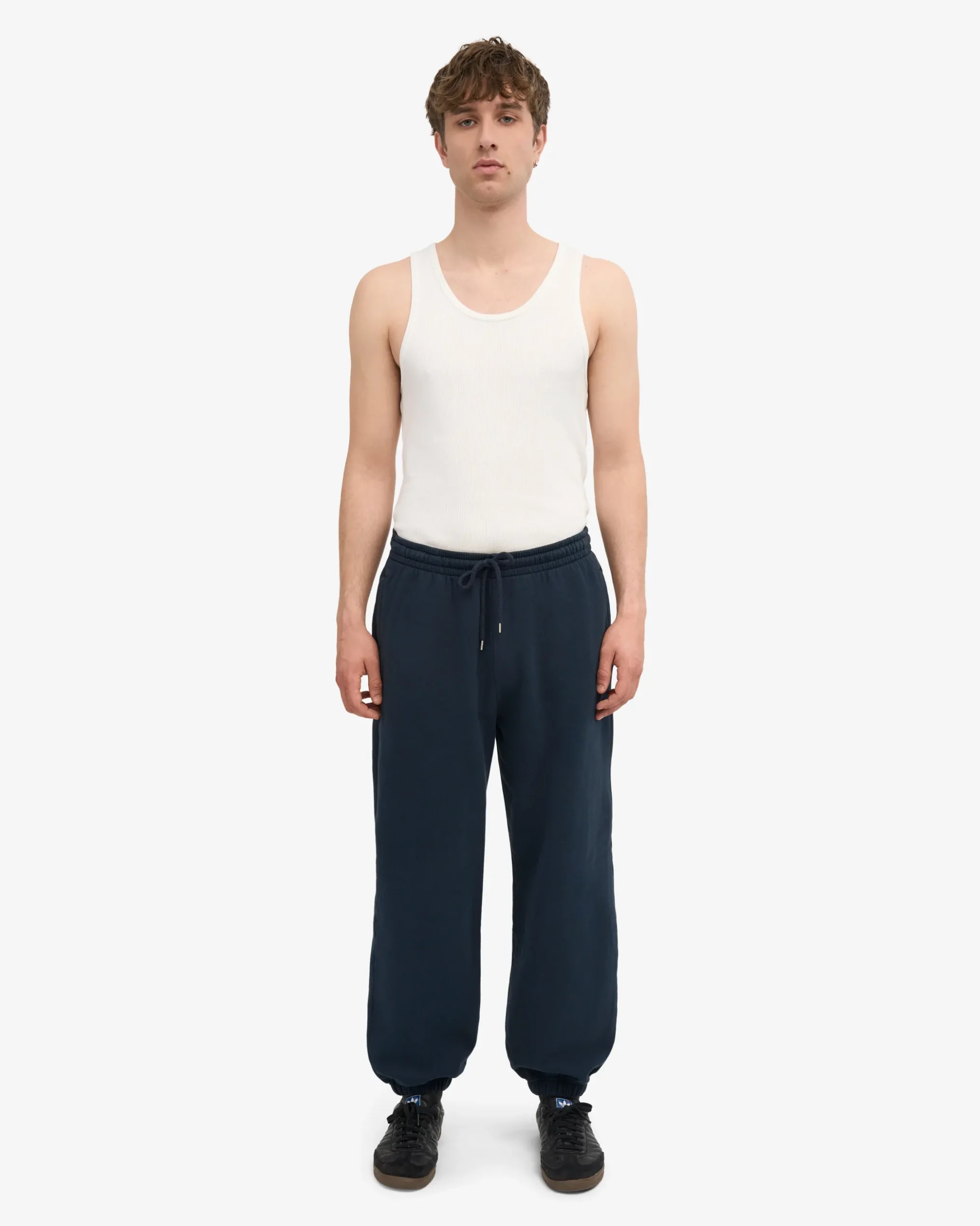 Organic Relaxed Sweatsuit - Navy Blue