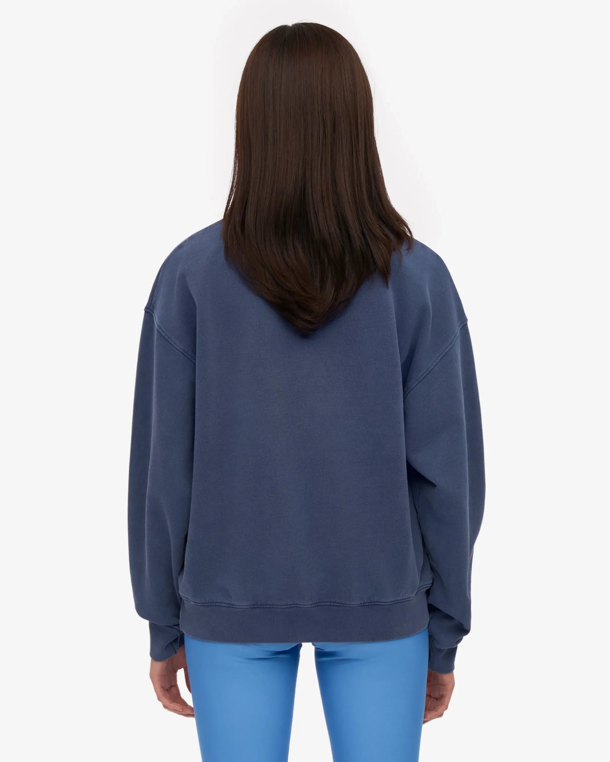 Organic Relaxed Sweatsuit - Neptune Blue