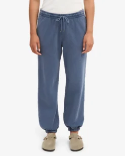 Organic Relaxed Sweatsuit - Neptune Blue