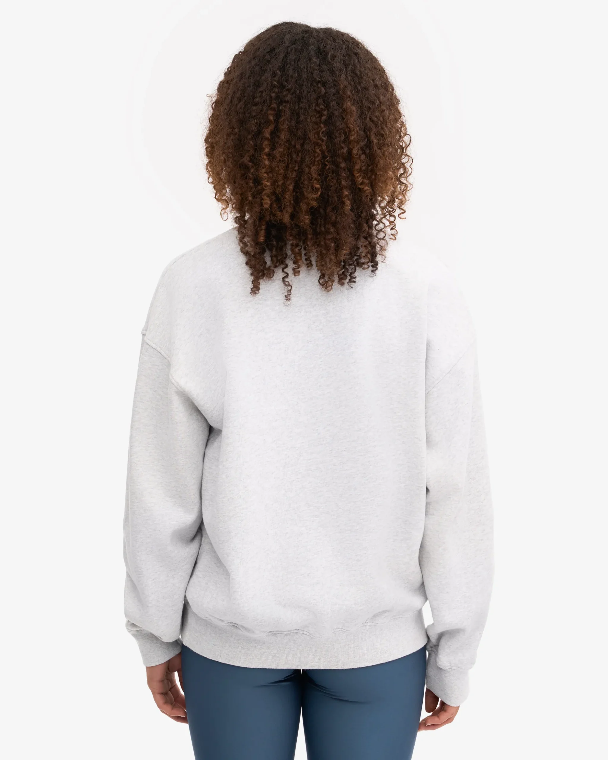 Organic Relaxed Sweatsuit - Snow Melange
