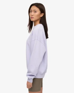 Organic Relaxed Sweatsuit - Soft Lavender