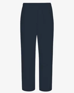 Organic Straight Leg Sweatpants - Navy Blue