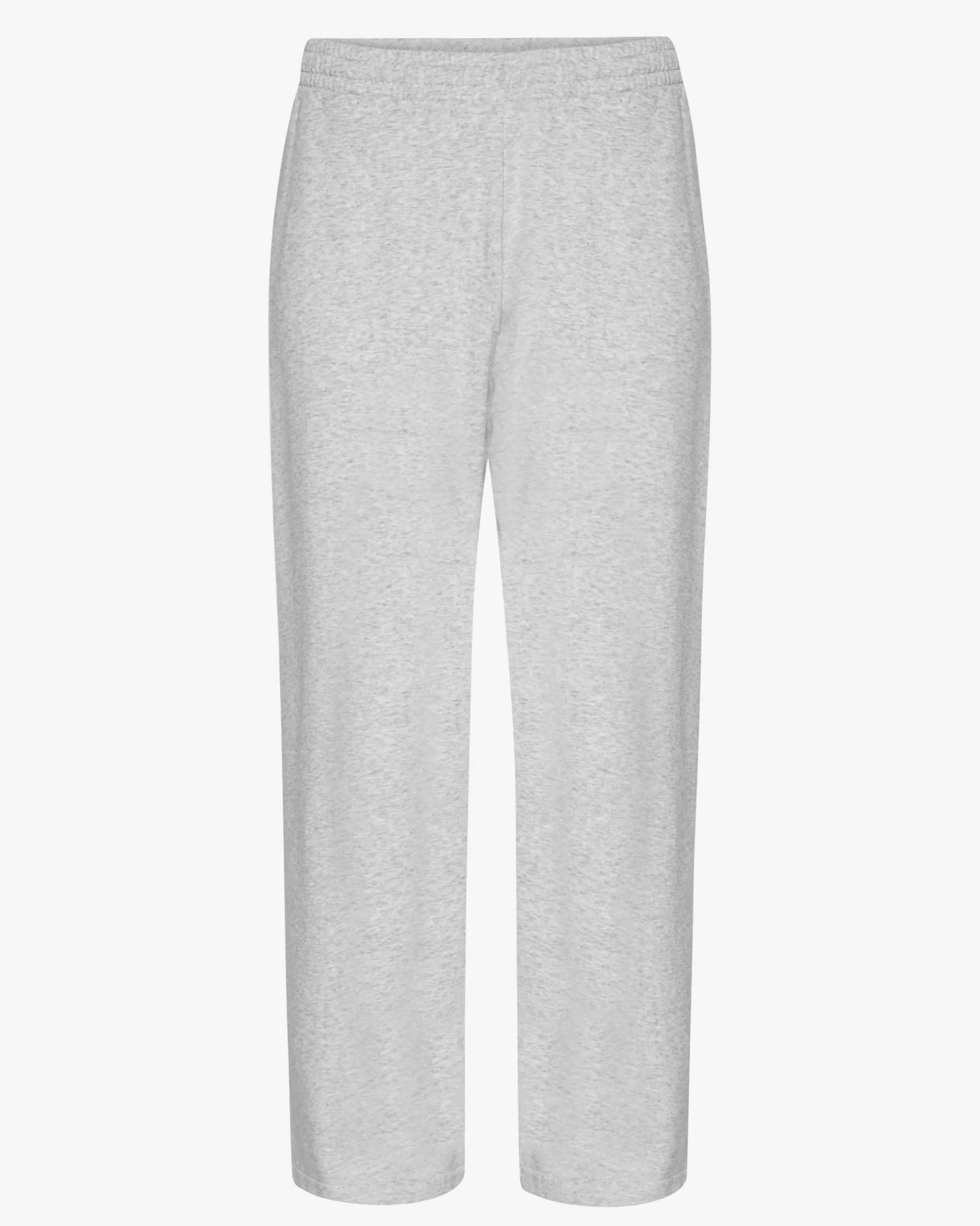 Organic Straight Leg Sweatpants - Snow Melange