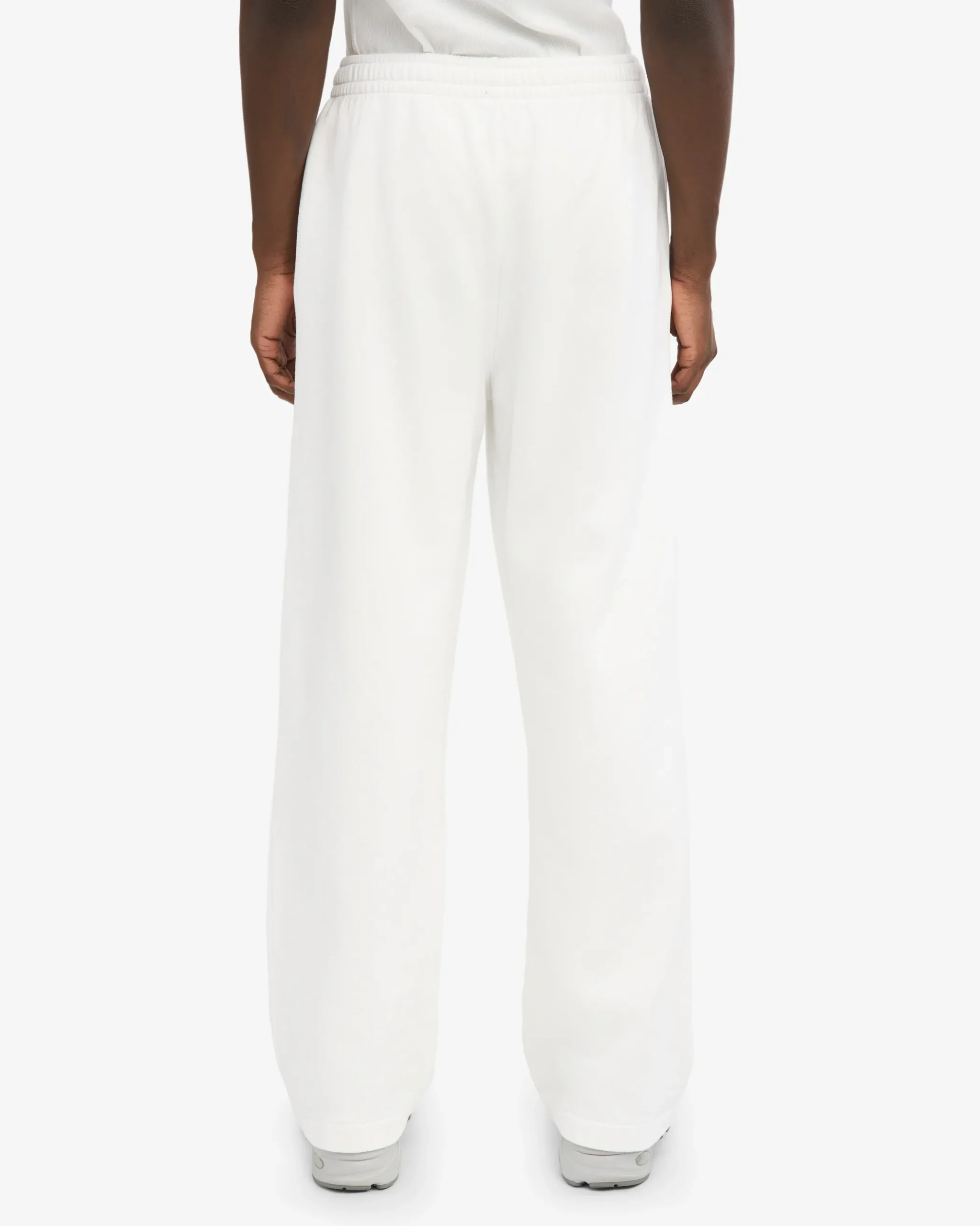 Organic Straight Leg Sweatpants - Optical White