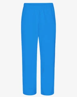 Organic Straight Leg Sweatpants - Pacific Blue