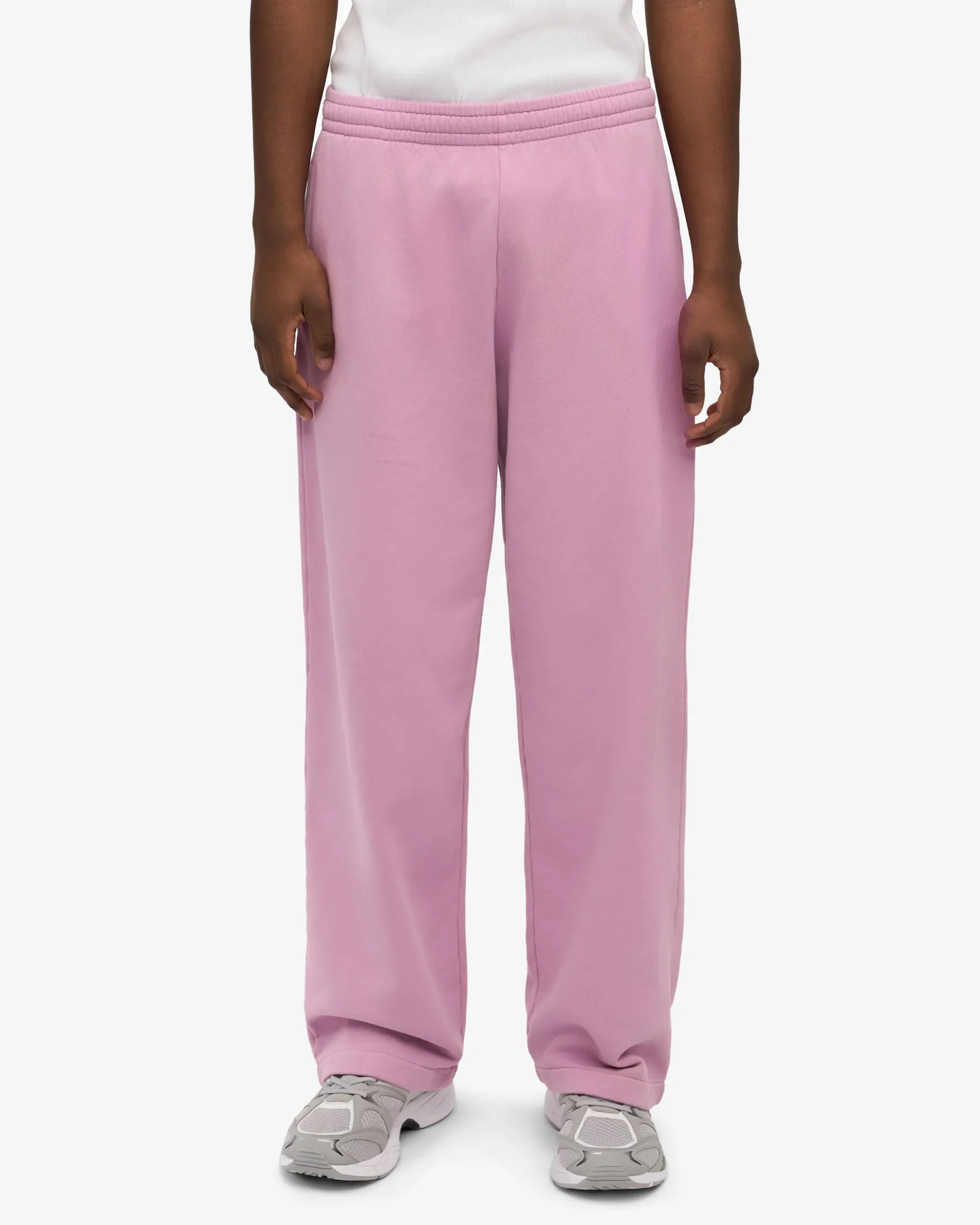 Organic Straight Leg Sweatpants - Cherry Blossom