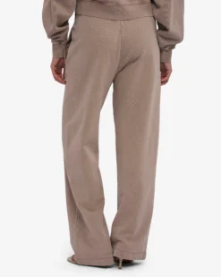 Organic Straight Leg Sweatpants - Faded Khaki