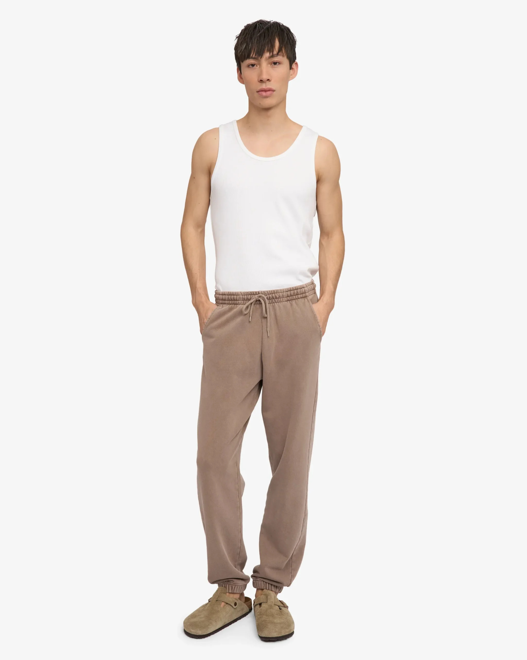 Organic Sweatpants - Faded Khaki