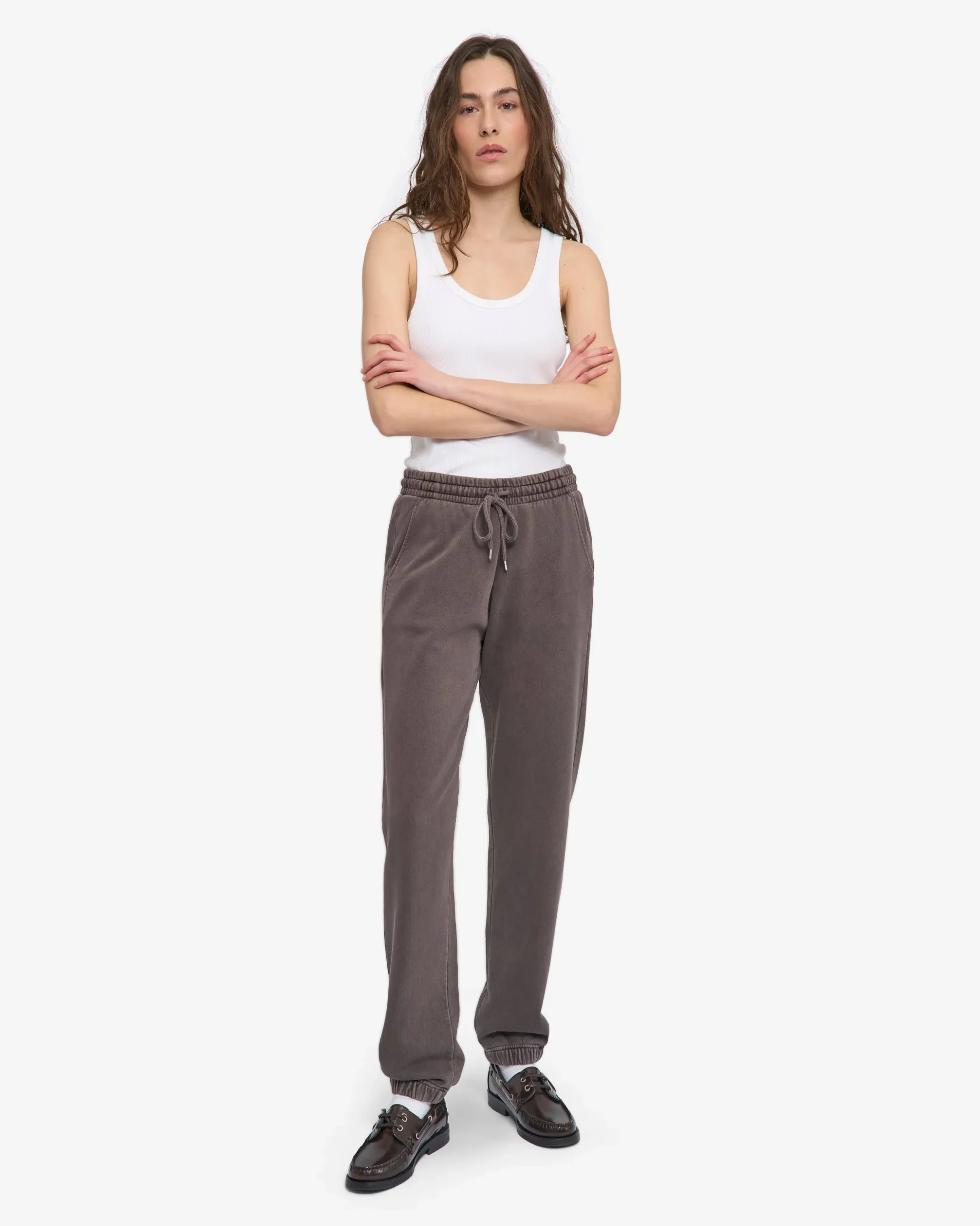 Organic Sweatpants - Faded Mud