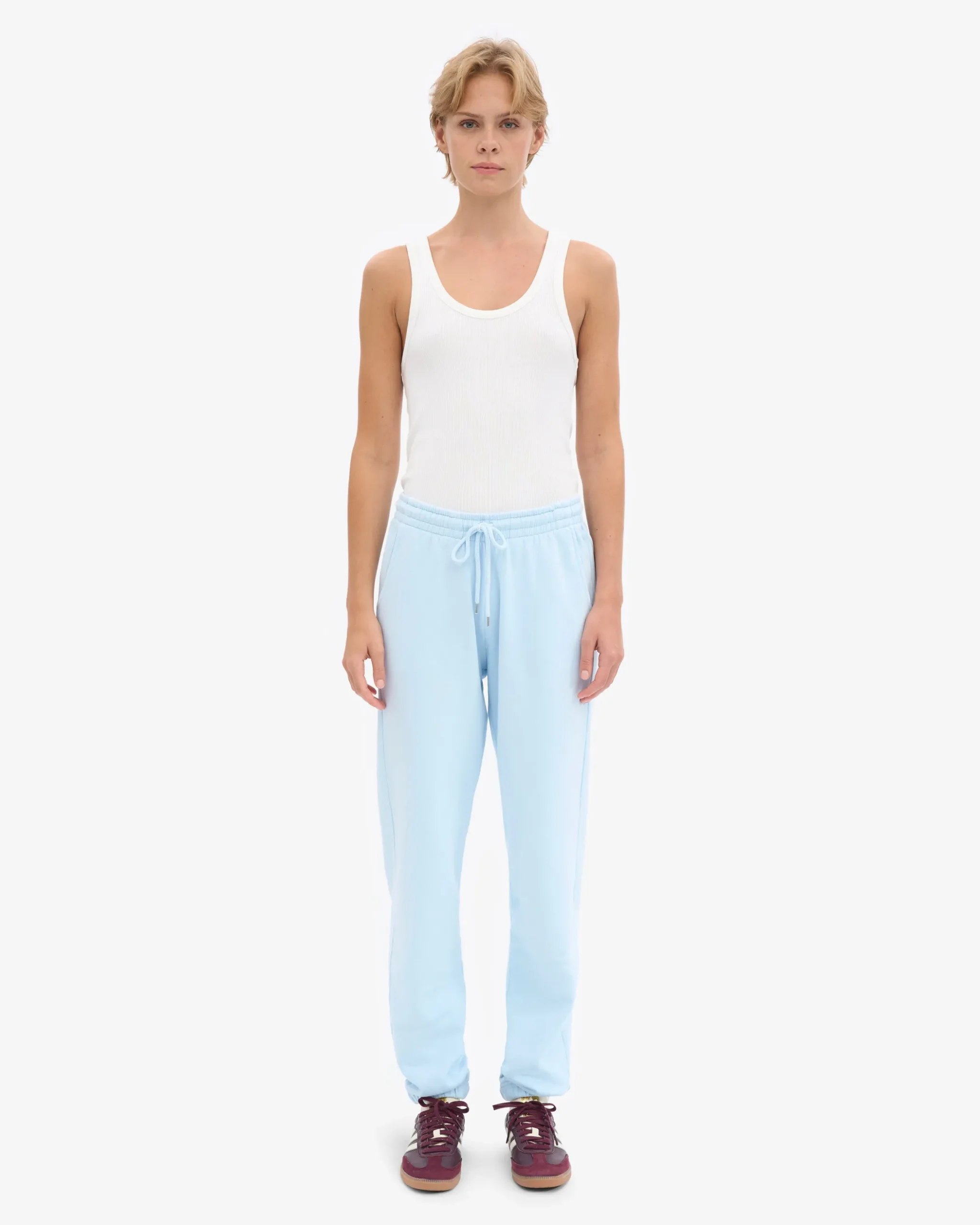 Organic Sweatpants - Polar Blue