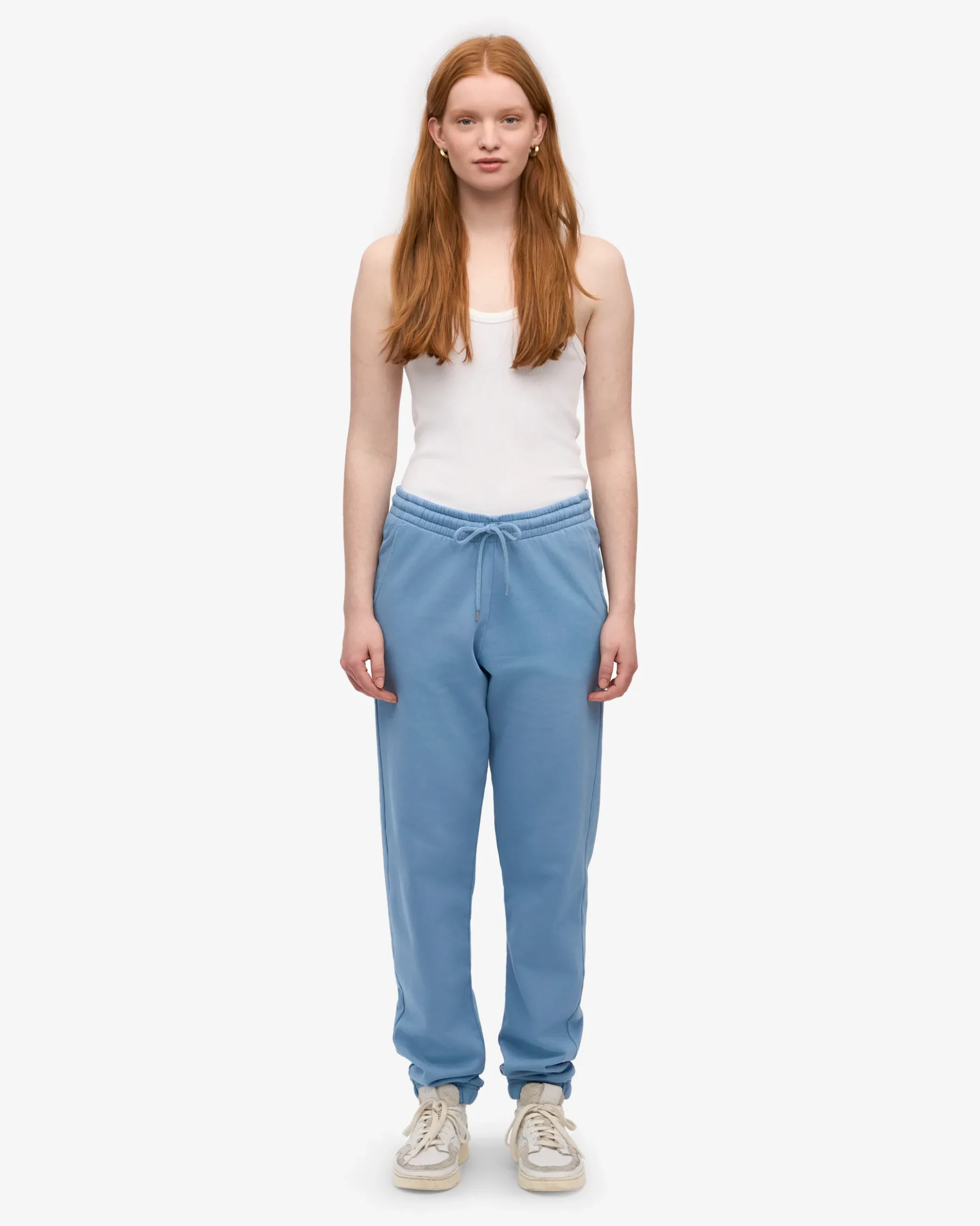 Organic Sweatpants - Seaside Blue