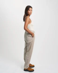 Organic Twill Pants - Deep Black