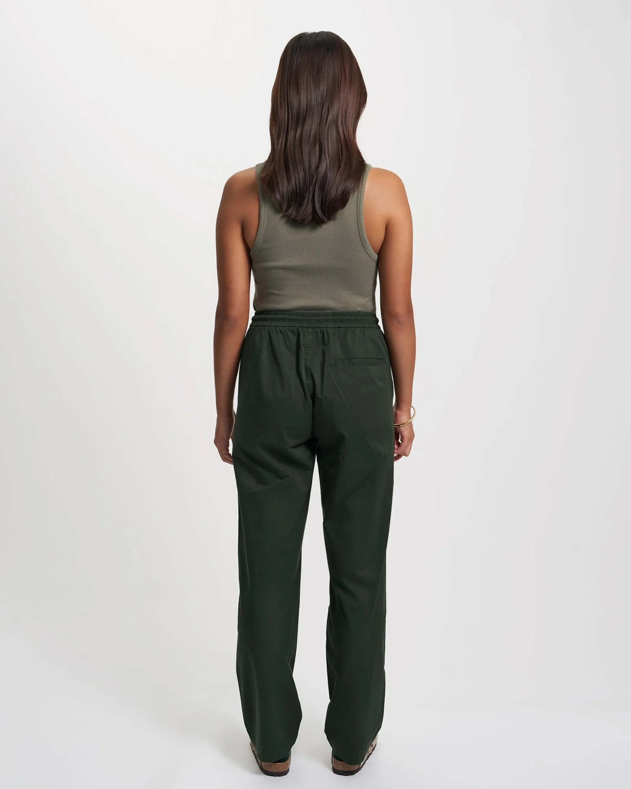 Organic Twill Pants - Hunter Green