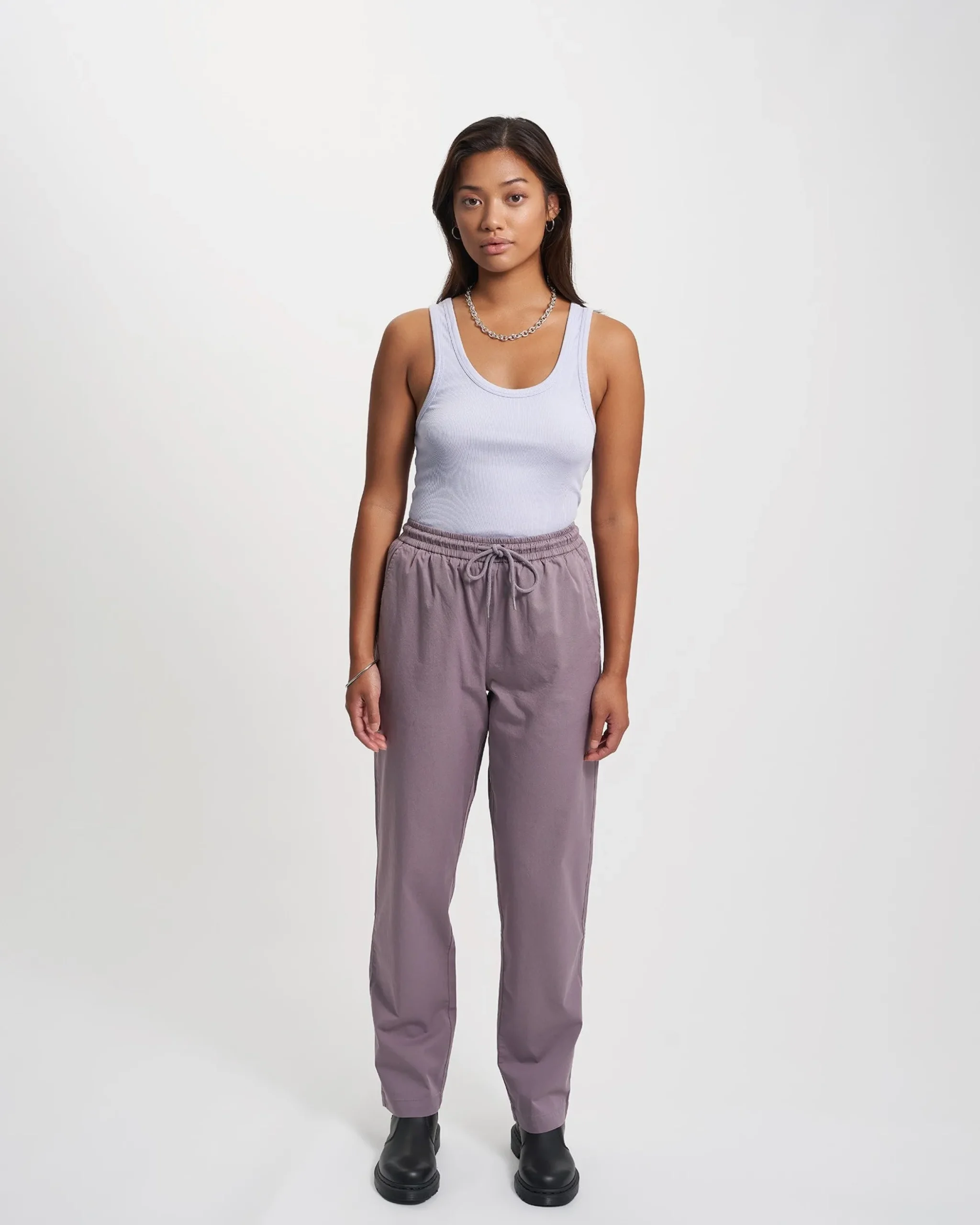 Organic Twill Pants - Lava Grey