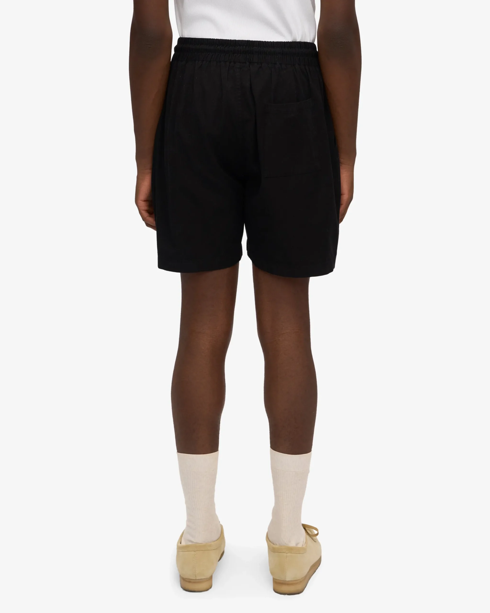 Organic Twill Shorts - Deep Black & Navy Blue (2-Pack)