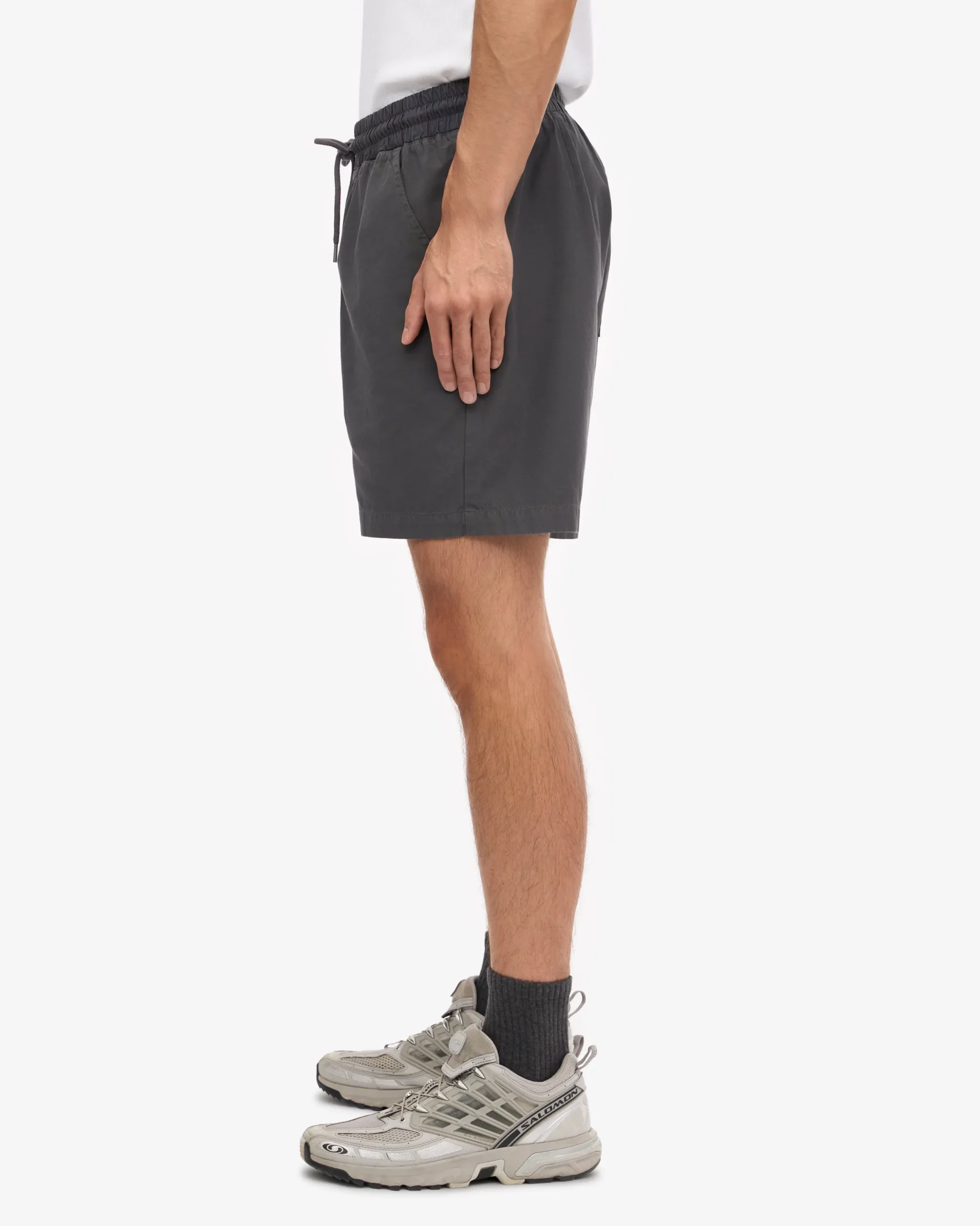 Organic Twill Shorts - Lava Grey