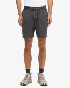Organic Twill Shorts - Lava Grey & Dusty Olive (2-Pack)