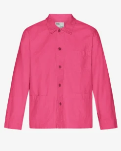 Organic Workwear Jacket - Bubblegum Pink