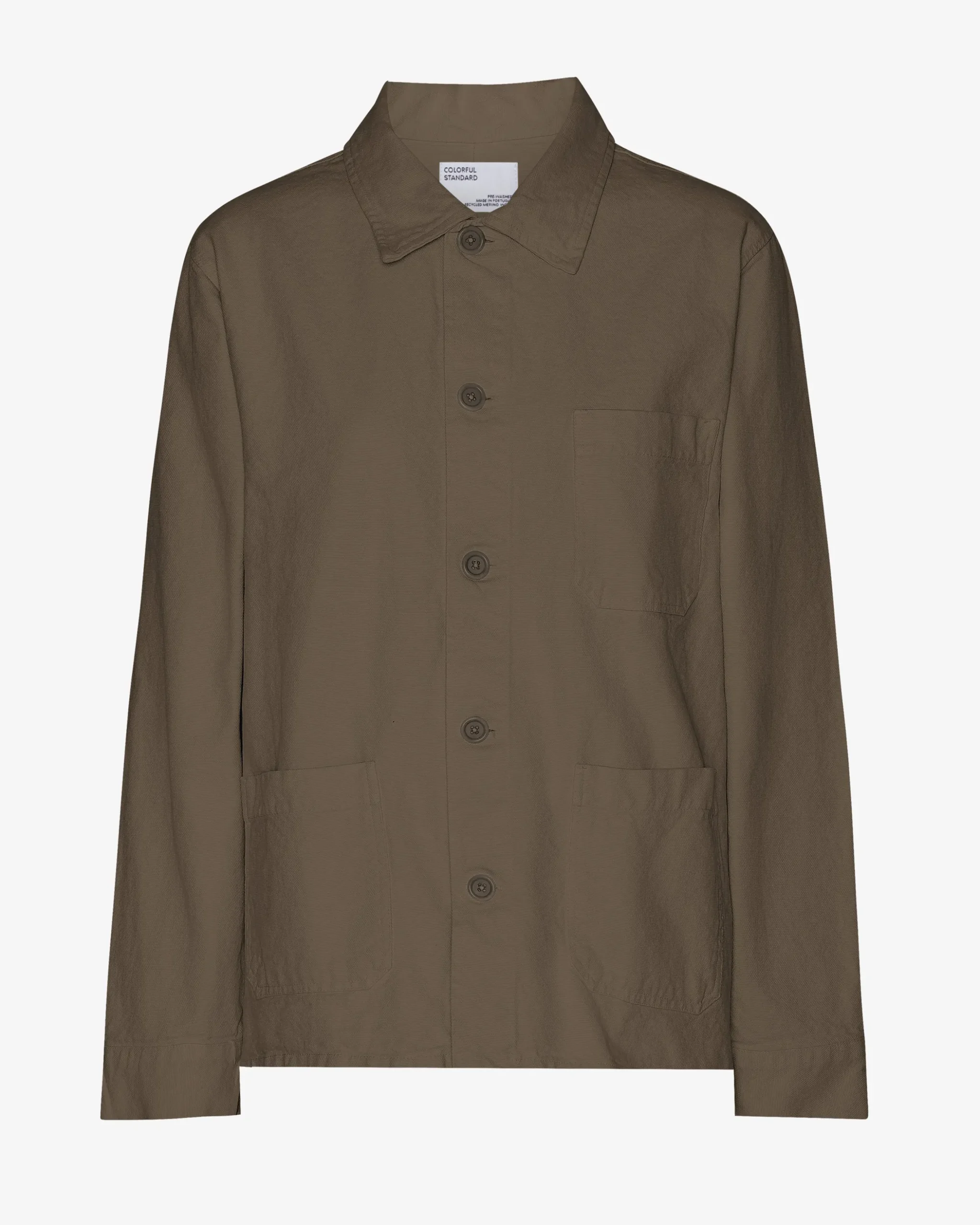 Organic Workwear Jacket - Cedar Brown