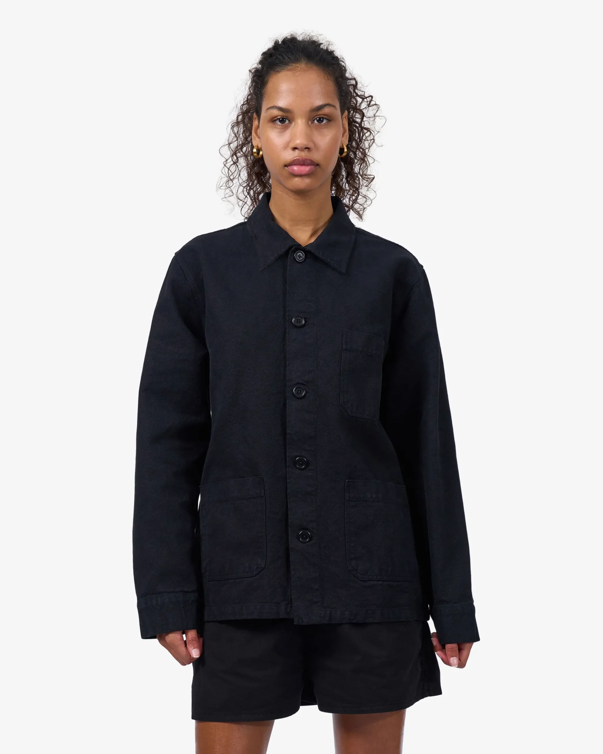 Organic Workwear Jacket - Cedar Brown