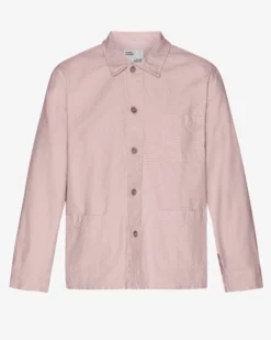 Organic Workwear Jacket - Faded Pink